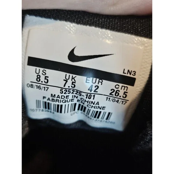 Nike Air Max Sped Turf 49ers Sneakers Men's Size 8.5 Red, White, Black, And Gold - Picture 12 of 13